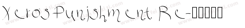 Xeros Punishment Re字体转换